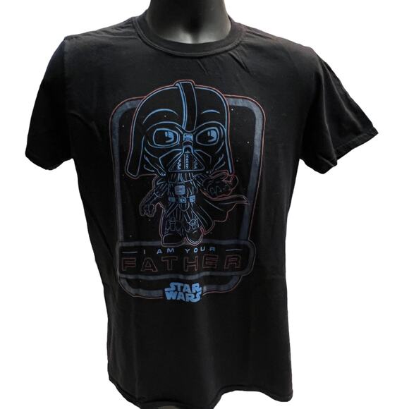 Star Wars Darth Vader Funko Pop BlackTee Shirt  Size Medium - Picture 1 of 5